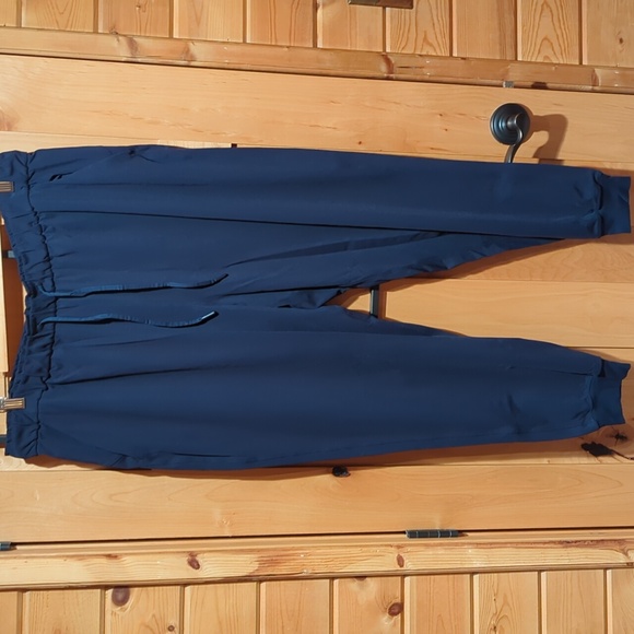 Lululemon 28" High Rise Stretch Joggers True Navy Sz 18 - Picture 1 of 7